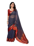 Kota Doria Cotton Checks Saree