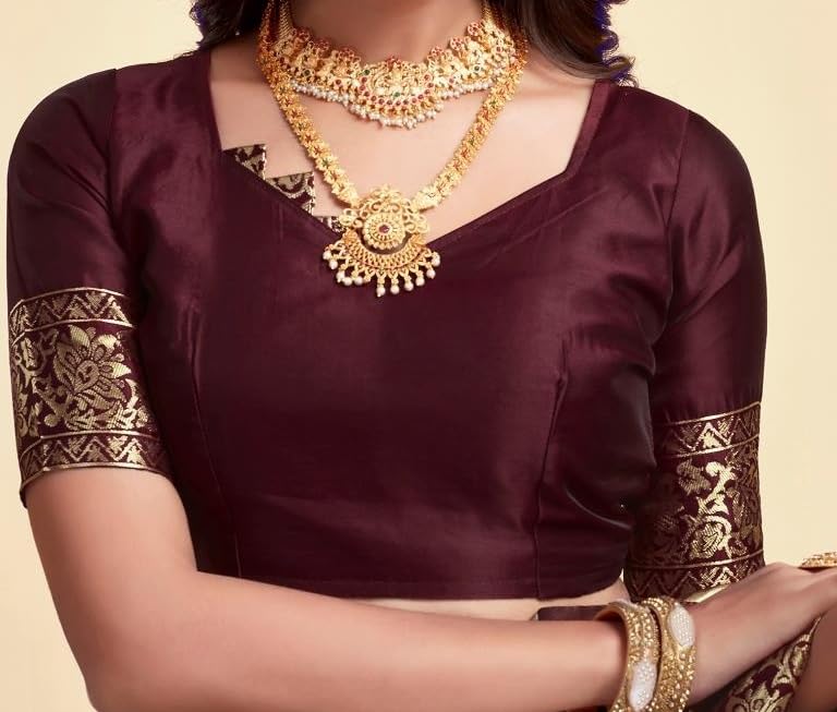 Kanjivaram Silk Banarasi Wedding Saree
