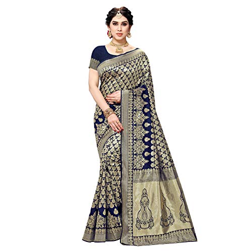 Women's Jacquard Silk Saree