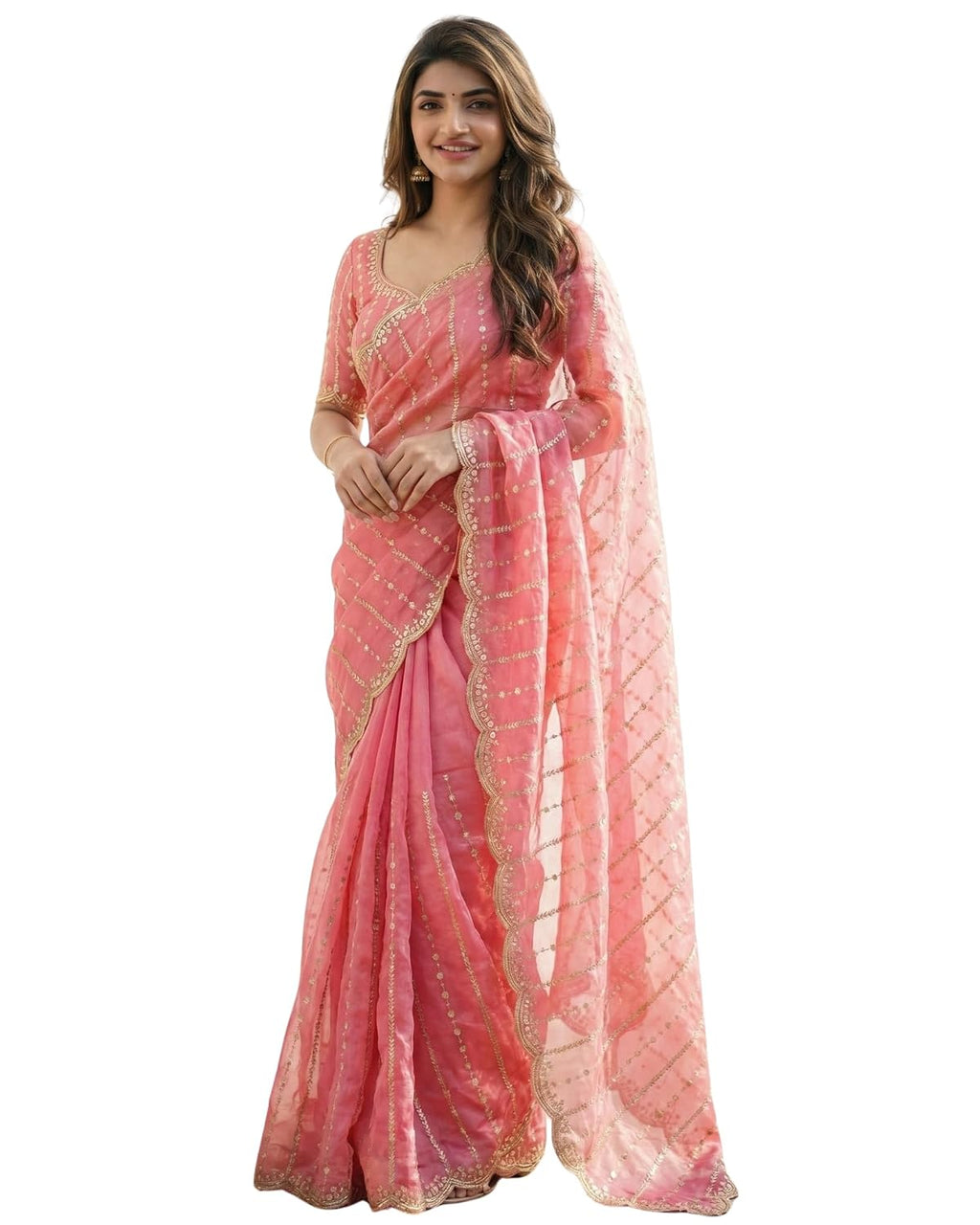 Amazon Brand - Tavasya Women's Saree