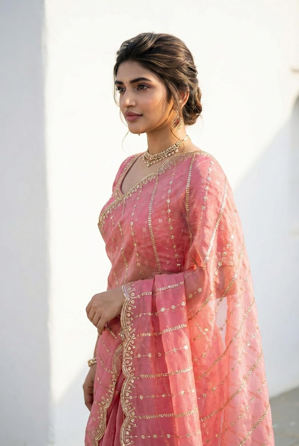 Amazon Brand - Tavasya Women's Saree