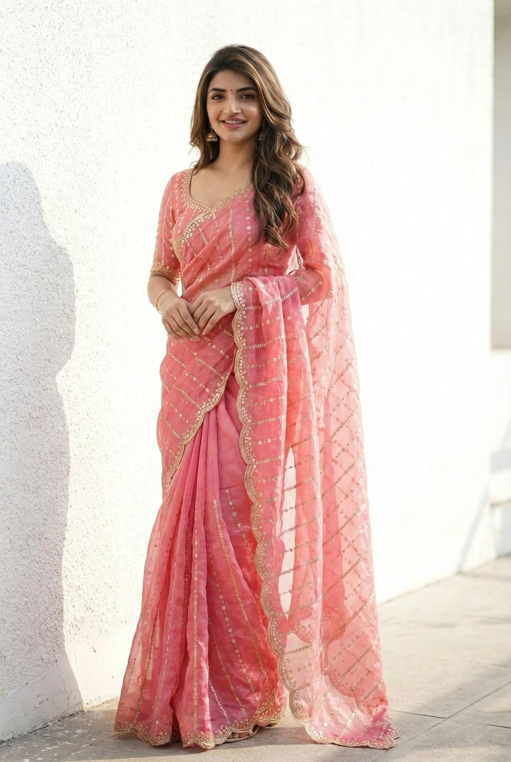 Amazon Brand - Tavasya Women's Saree