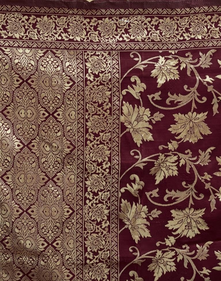 Kanjivaram Silk Banarasi Wedding Saree