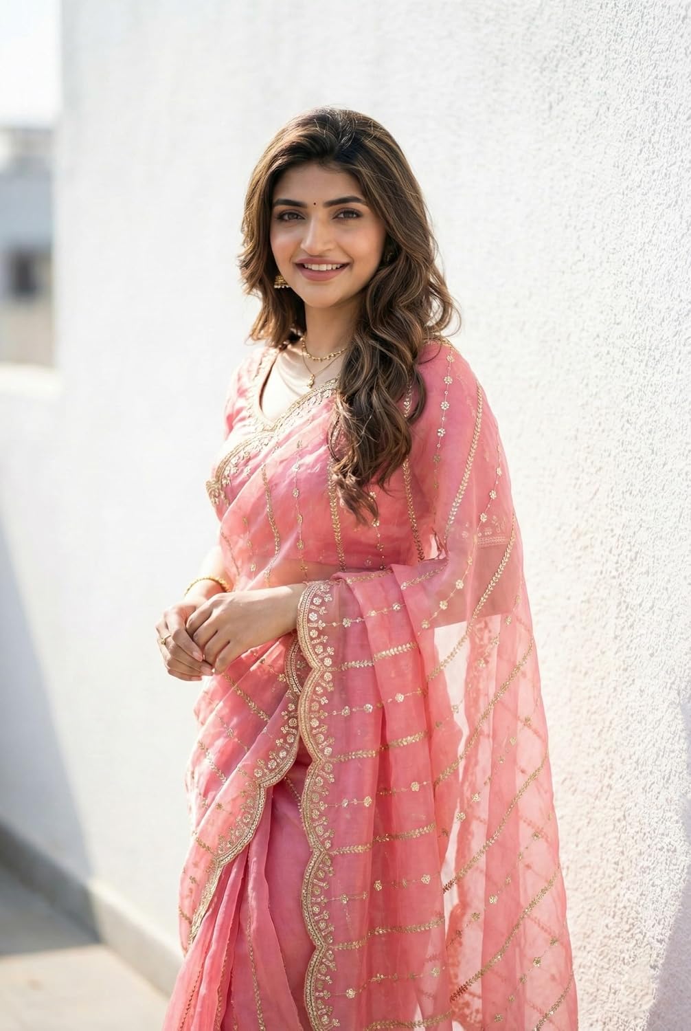 Amazon Brand - Tavasya Women's Saree