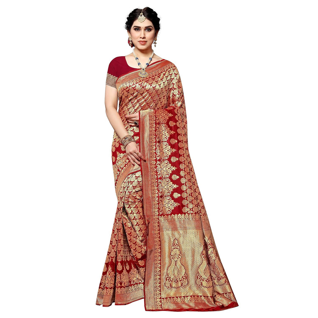 Women's Jacquard Silk Saree