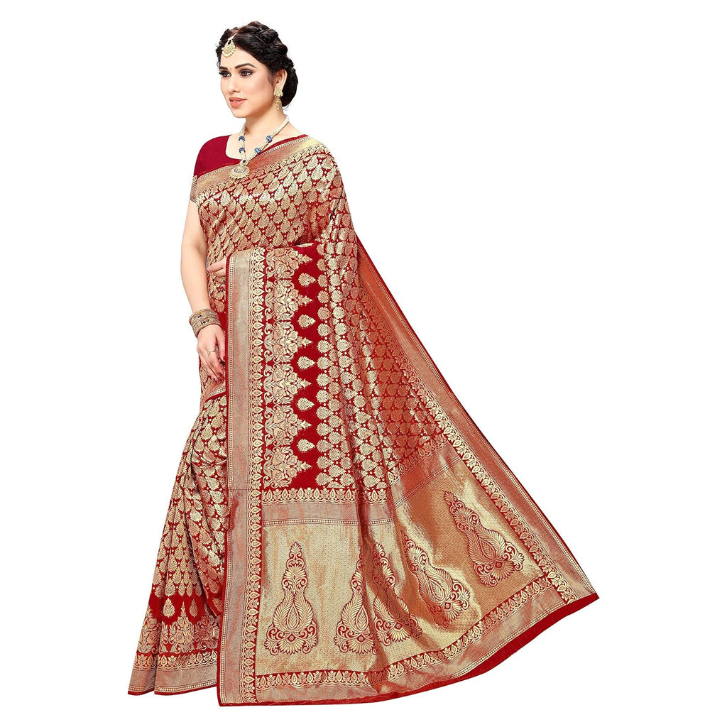Women's Jacquard Silk Saree